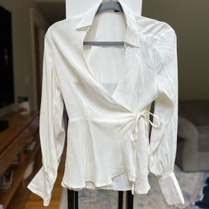 White Jcrew blouse
